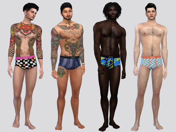 Sims 4 — Nippy Sleep Underwear by McLayneSims — TSR EXCLUSIVE Standalone item 10 Swatches MESH by Me NO RECOLORING Please