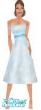 Sims 1 — Dress - 1 by Lillia — All three skintones.