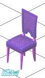Sims 1 — Purple Kitchen Set - Chair by Voakley — Part of the Purple Kitchen Set