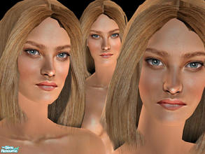 Sims 2 — Natalia Vodianova by ChazDesigns — My favourite model of all time. PLEASE DO NOT REDISTRIBUTE ANY PARTS! Hair