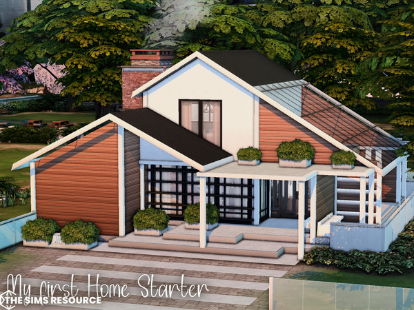 Sims 4 — My First Home Starter | noCC by simZmora — Lot:30x20