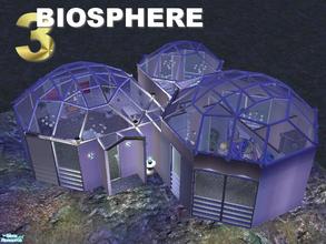 Sims 2 — Biosphere Three by Tiko — This is featured in my Building Simple Glass Domes tutorial, and published here partly