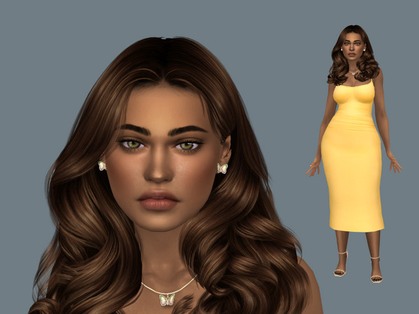 Sims 4 — Sofia Gutierrez by EmmaGRT — Young Adult Sim Trait: Self-Assured