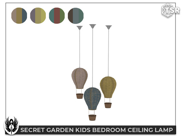 Sims 4 — Nemesis_im - Secret Garden Kids Bedroom Lamp by nemesis_im — Secret Garden Kids Bedroom Set