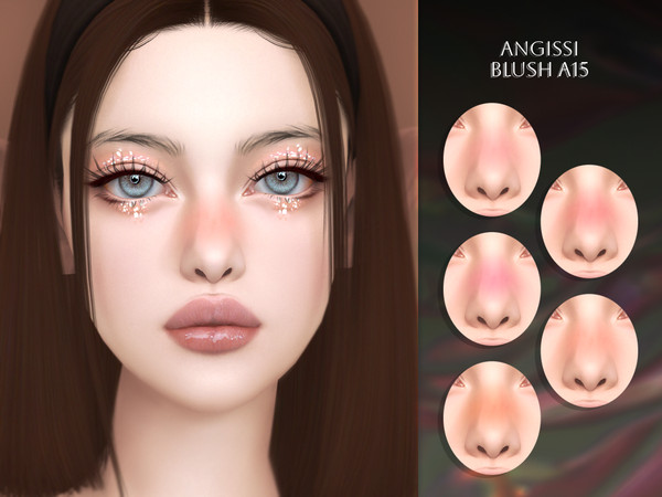Sims 4 — BLUSH A15 by ANGISSI — PREVIEWS MADE USING HQ MOD Female