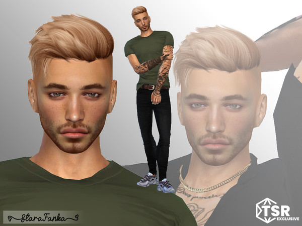 Sims 4 — Harry Harvey by starafanka — Male