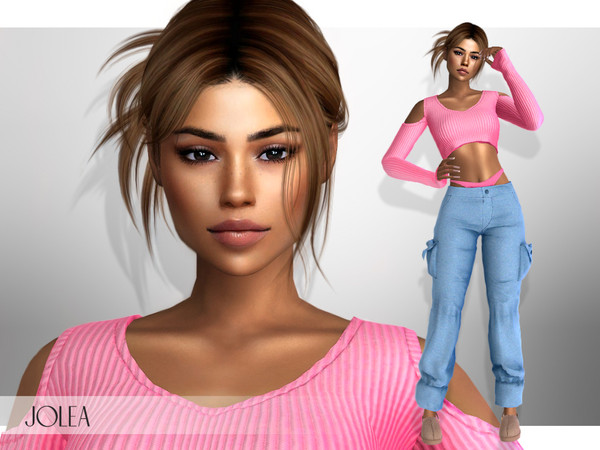 Sims 4 — Tessa Carlisle by Jolea — If you want the Sim to look the same as in the pictures you need to download all the