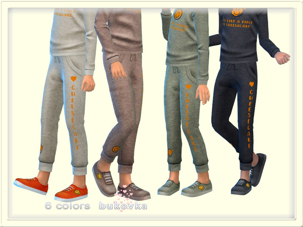 Sims 4 — Sneakers CHCake by bukovka — Fashionable sneakers for children of both sexes: boys and girls in 6 color options.