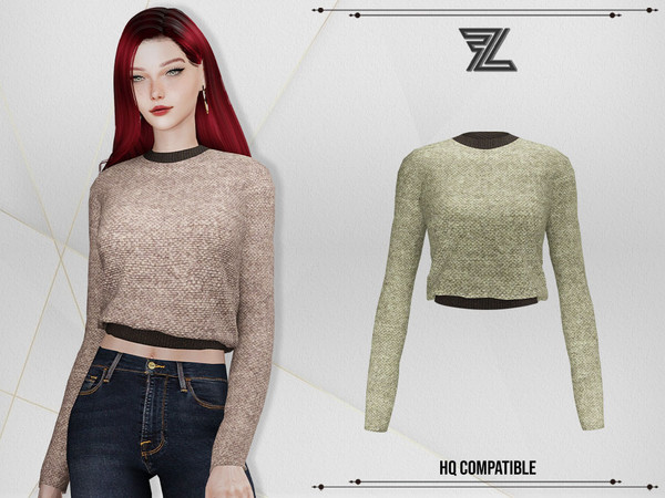 Sims 4 — Emma Sweater by ForLima — 8 Colors