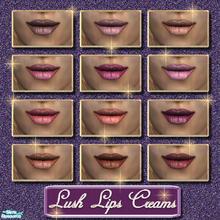Sims 2 — Lush Lips Cream Lipsticks by Nikki041498 — Creamy, Dreamy colorful Lipsticks.