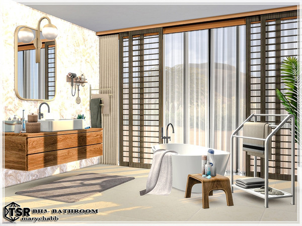 Sims 4 — BH3 - Bathroom by marychabb — I present a room - Bathroom, that is fully equipped.