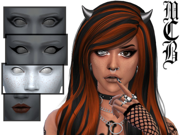 Sims 4 — Lydia Freckles by MaruChanBe2 — Some freckles for your cuties.