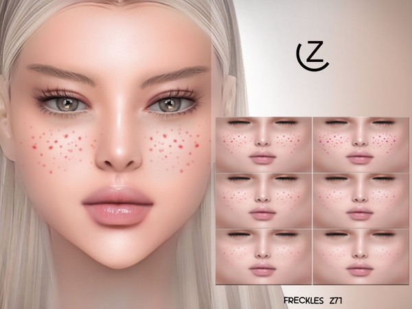 Sims 4 — FRECKLES Z71 by ZENX — Base Game