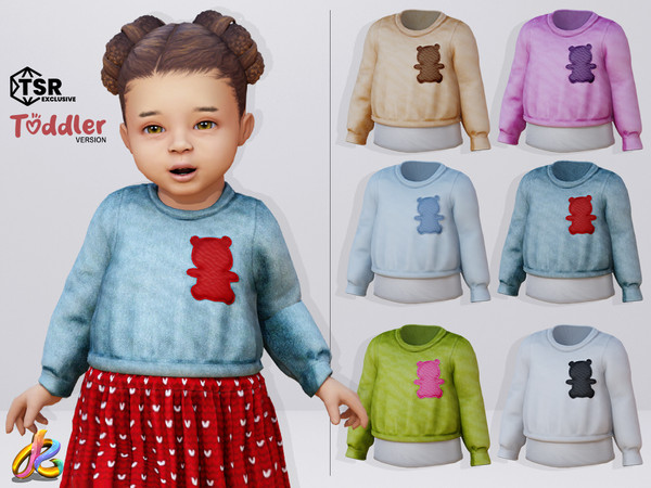 Sims 4 — Top 269 -Toddler by RobertaPLobo — Toddler Top 269 - TS4