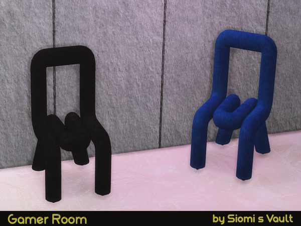Sims 4 — Gamer Room - Modern Chair by siomisvault — Hello out there! My gamer room for my Moth sims yes his name is Moth