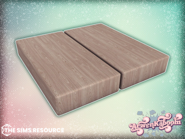 Sims 4 — Arcum - Coffee Table by ArwenKaboom — Base game object in multiple recolors. Find all items by searching