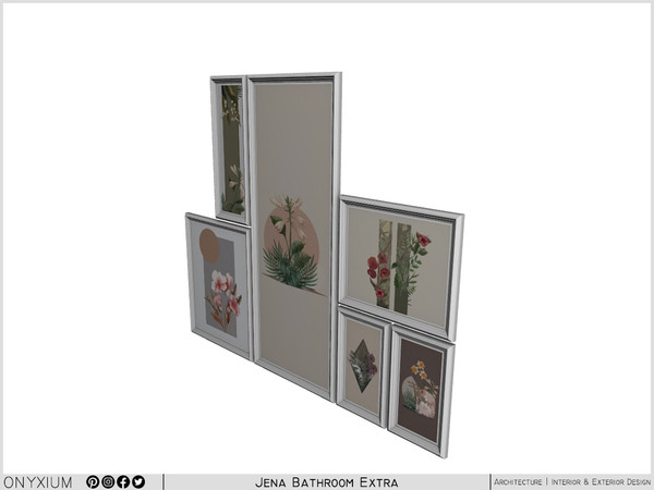 Sims 3 — Jena Paintings by Onyxium — Onyxium@TSR Design Workshop Bathroom Collection - Belong To The 2024 Year