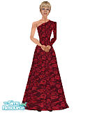 Sims 1 — Diana: Inner Temple by frisbud — As requested from the TSR Skinning forum. Princess Diana wore this dress in