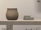 Beige Vase - Click to view and download separately!