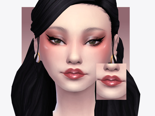 Sims 4 — Satin Lipgloss by Sagittariah — base game compatible, 10 swatches, properly tagged, enabled for all occults,