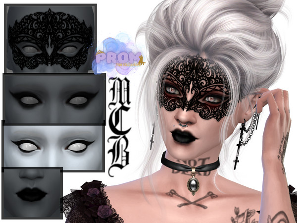 Sims 4 — Dark Prom Eyeliner by MaruChanBe2 — An eyeliner for your cuties.