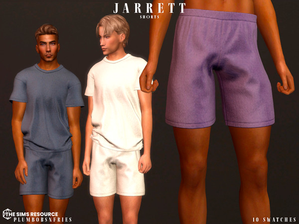 Sims 4 — JARRETT shorts by ali1 — Short New Mesh