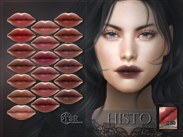 Sims 4 — Histo Lipstick by RemusSirion — Since TSR removed me from their Artist program on 30th of august 2024, this item