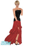 Sims 1 — Diana: America Cup by frisbud — As requested from the TSR Skinning forum. Princess Diana wore this dress to the