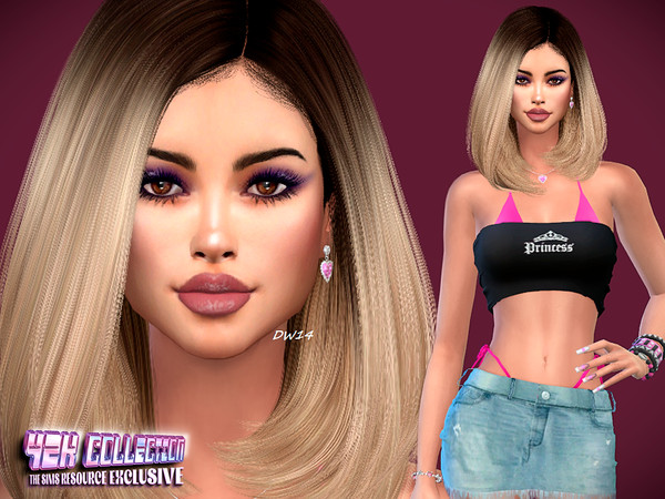 Sims 4 — Y2K - Demi Chapman by DarkWave14 — Download all CC's listed in the Required Tab to have the sim like in the