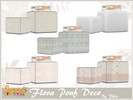 Philo_Flora Pouf Deco - Click to view and download separately!