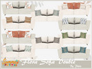Philo_Flora Sofa Double - Click to view and download separately!