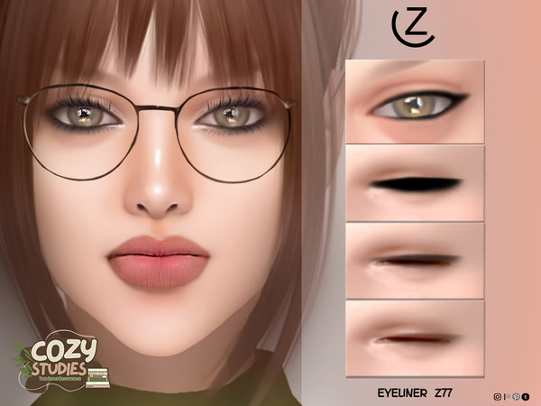 Sims 4 — EYELINER Z77 by ZENX — Base Game