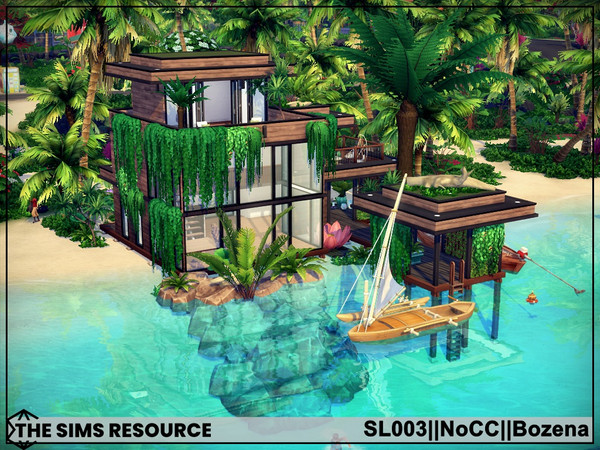 Sims 4 — SL-003-Shell by Bozena — Location-Sulani