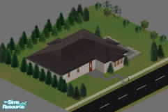 Sims 1 — Sam's Country Cottage by frisbud — Another fine home from Sam's Sims Realty. This partially furnished home is