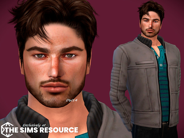 Sims 4 — Harvey Barker by DarkWave14 — Download all CC's listed in the Required Tab to have the sim like in the pictures.