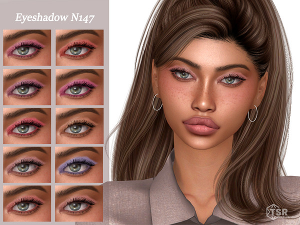 Sims 4 — Eyeshadow N147 by qLayla — Previews were made using HQ Mod