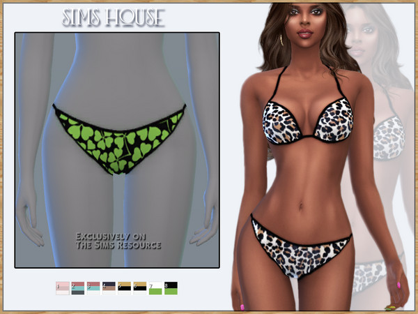 Sims 4 — SWIMSUIT BIKINI BOTTOM by Sims_House — SWIMSUIT BIKINI BOTTOM