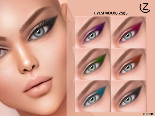 Sims 4 — EYESHADOW Z285 by ZENX — Base Game