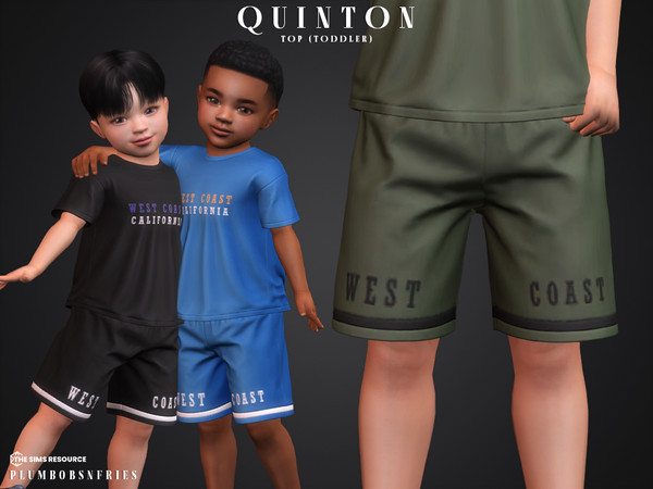 Sims 4 — QUINTON shorts (toddler) by ali1 — West Coast Shorts New Mesh