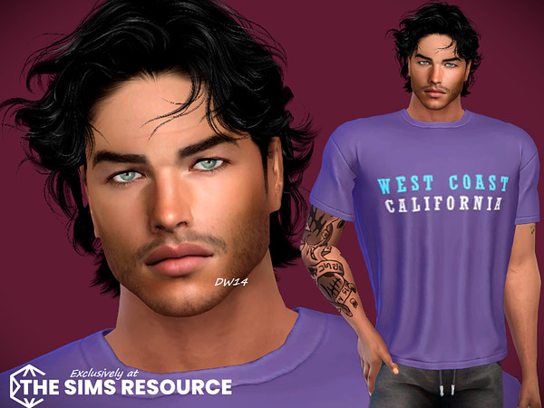 Sims 4 — Mike Fletcher by DarkWave14 — Download all CC's listed in the Required Tab to have the sim like in the pictures.