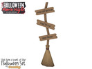 Comiko Halloween Night Broom Sign - Click to view and download separately!