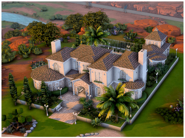 Sims 4 — MM Desert Hill House by Merin_Martini — My Sims 4 lots some are inspired random pictures that I found on the