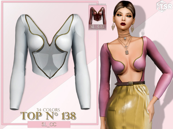 Sims 4 — SL_Top_138 by SL_CCSIMS — -New mesh-