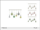 Pilar Firence CeilingLight - Click to view and download separately!
