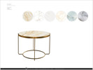 Estel - round coffee table small - Click to view and download separately!