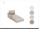 Estel - sofa lounge L - Click to view and download separately!