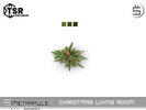 Christmas Living Room - Wood Trees Deco 02 - Click to view and download separately!