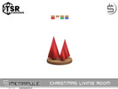 Christmas Living Room - Wood Trees Deco 01 - Click to view and download separately!