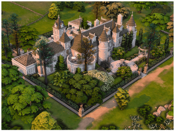 Sims 4 — MM Mansion on Ravenwood by Merin_Martini — My Sims 4 lots some are inspired random pictures that I found on the