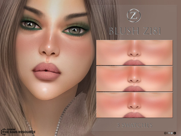 Sims 4 — BLUSH Z181 by ZENX — Base Game